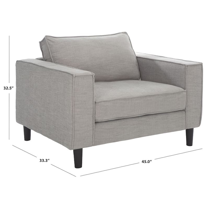 SAFAVIEH Couture Kalyna Accent Chair - 45"W x 33"D x 33"H