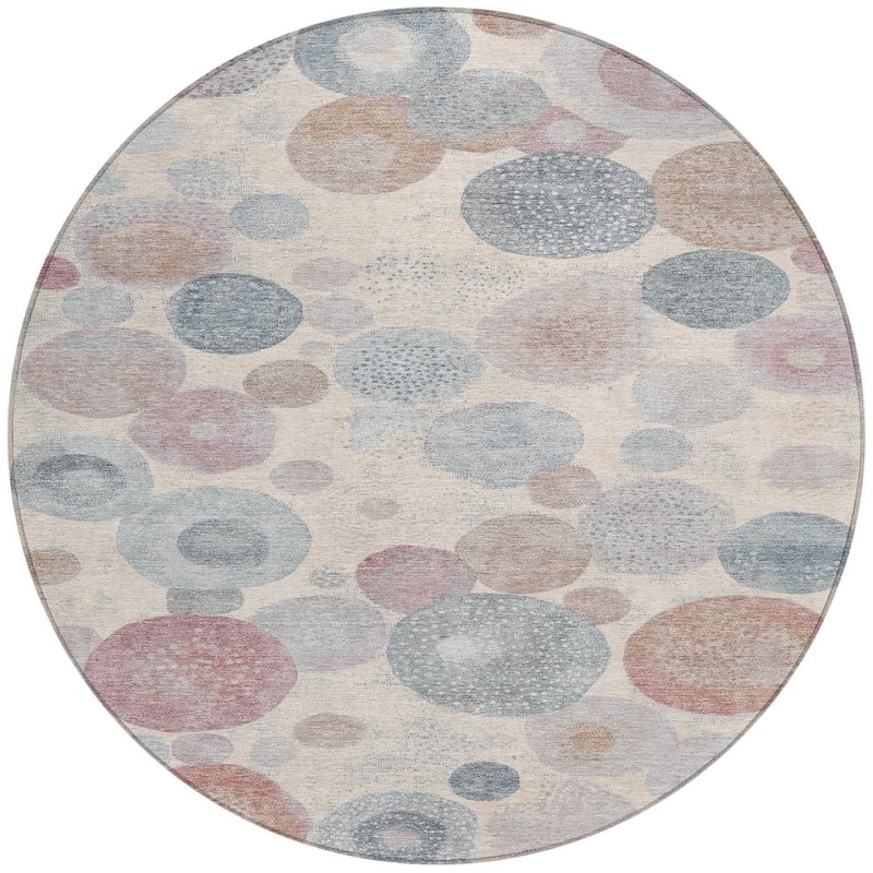 HomeRoots Geometric Transitional Rectangle Outdoor Rug