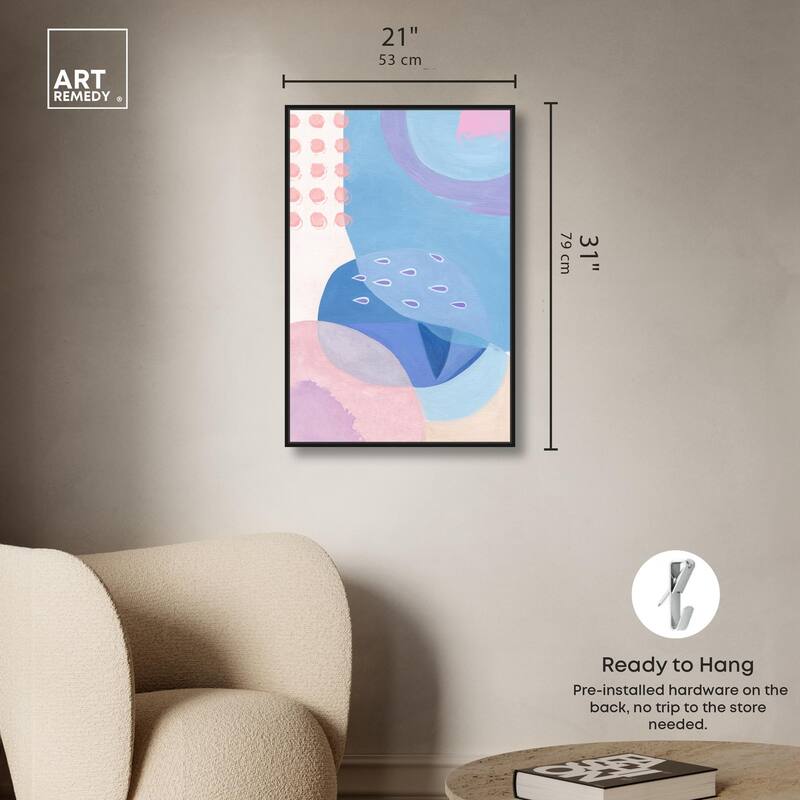 Doll Memories - Pretty Blue II Canvas by Art Remedy