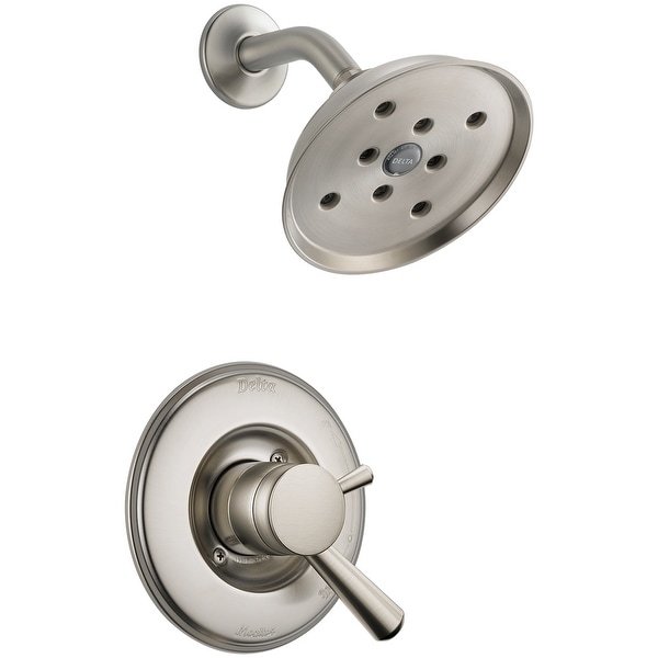 Delta T17293 Linden Monitor 17 Series Dual Function Pressure Balanced Shower Trim Package with H2Okinetic Shower Head