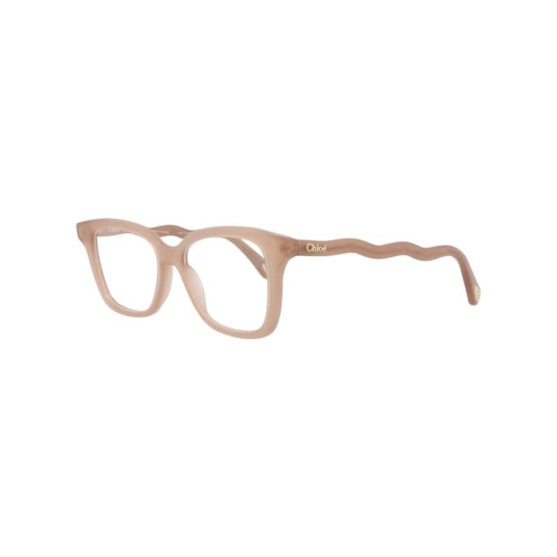 Chloé Square-Frame Bio Acetate Optical Frames - Nude Nude Transparent
