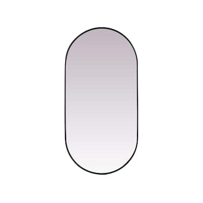 Elegant Lighting MR2A3060 Asha 30" W x 60" H Oval Framed Bathroom