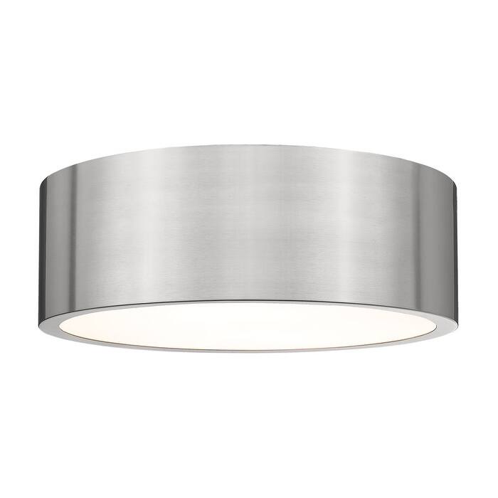 Z-Lite 2302F3 Harley 3 Light 16" Wide Flush Mount Drum Ceiling Fixture