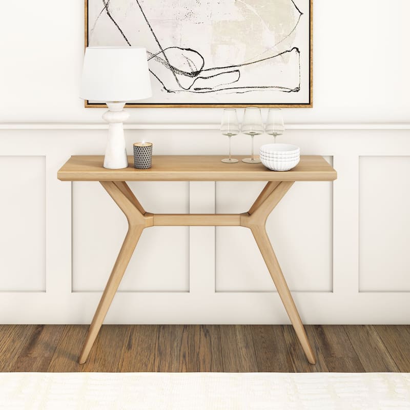 Plank and Beam Verso Cross Leg Console Table - 46