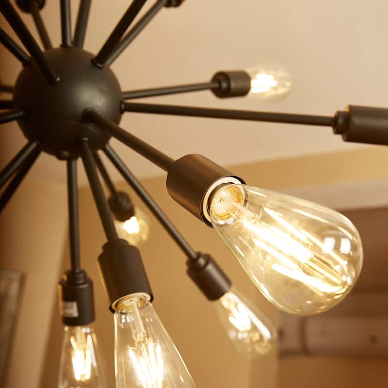 18 Light Sputnik Sphere Chandelier - 27.36"x74.45"