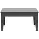 preview thumbnail 55 of 70, POLYTRENDS Shoreside HDPE Eco-Friendly All Weather Square Modern 32" Conversation Table