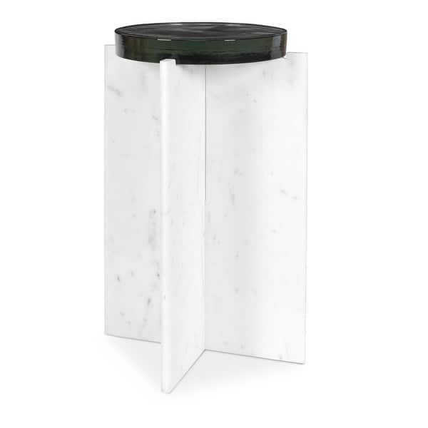 slide 2 of 6, Uttermost Olina Marble Outdoor Accent Table