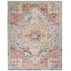 preview thumbnail 2 of 41, Nourison Juniper Persian Farmhouse Medallion Multicolored Area Rug
