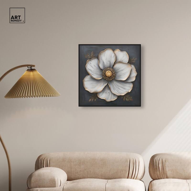 Sculpted Sepals II Canvas by Art Remedy