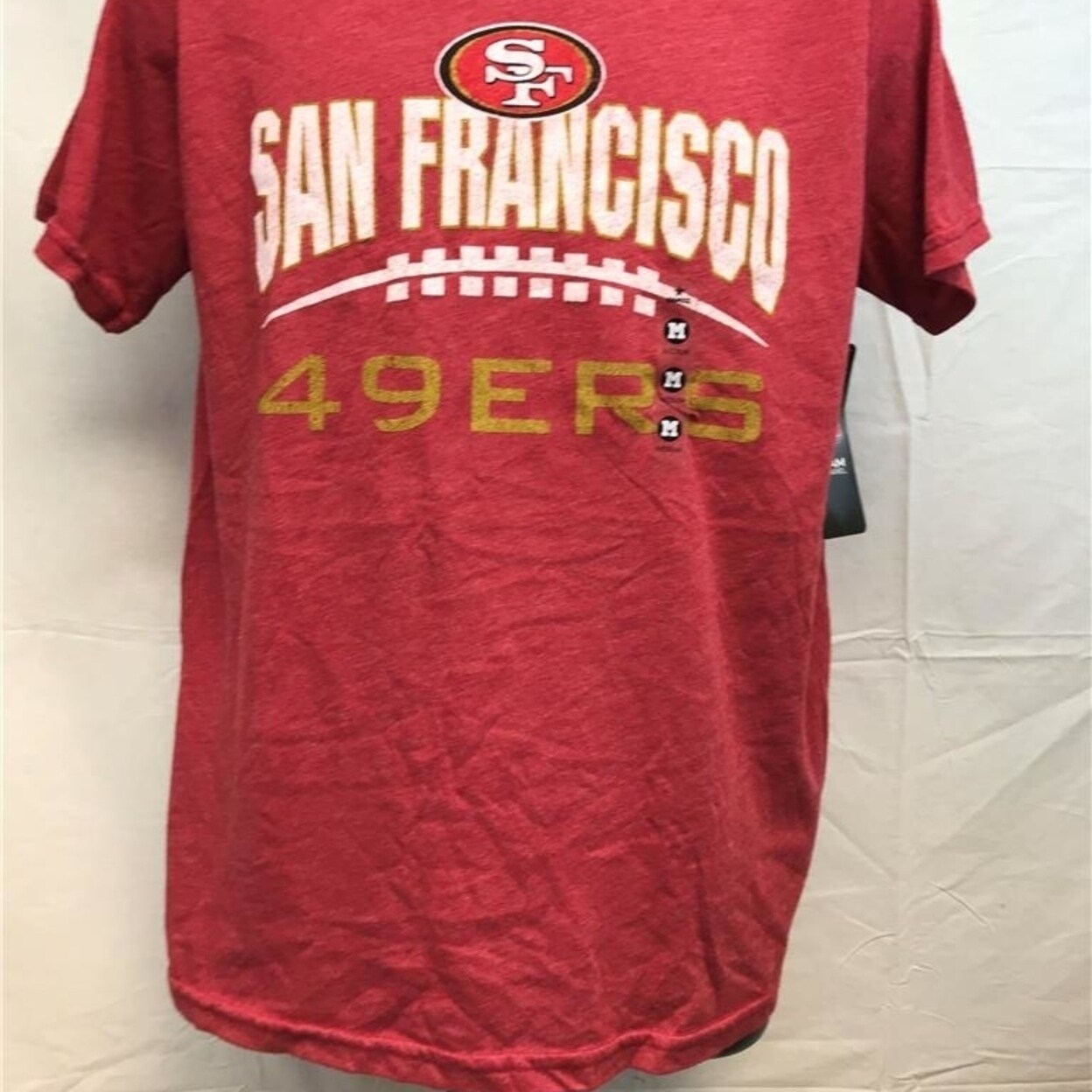 San Francisco 49ers Men Size M Medium Red Nfl Team Apparel 38