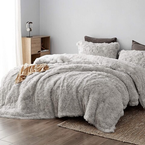 Socially Distant - Coma Inducer Cloud Gray Oversized Comforter Set