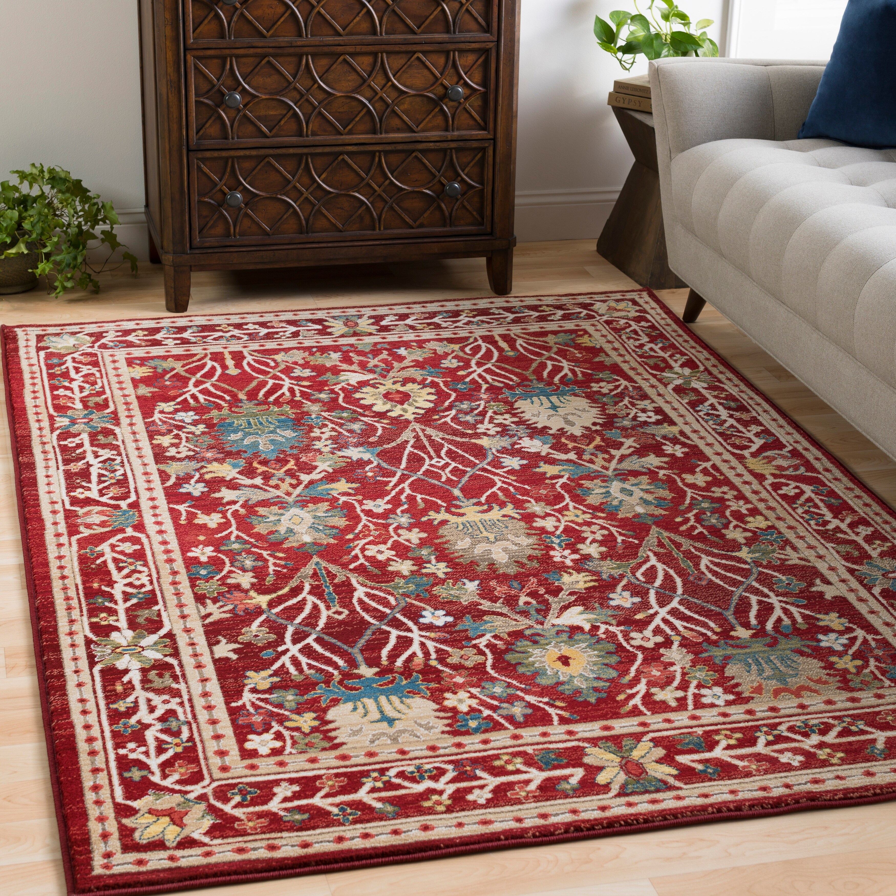 Livabliss William Rustic Vintage Area Rug - On Sale - Overstock