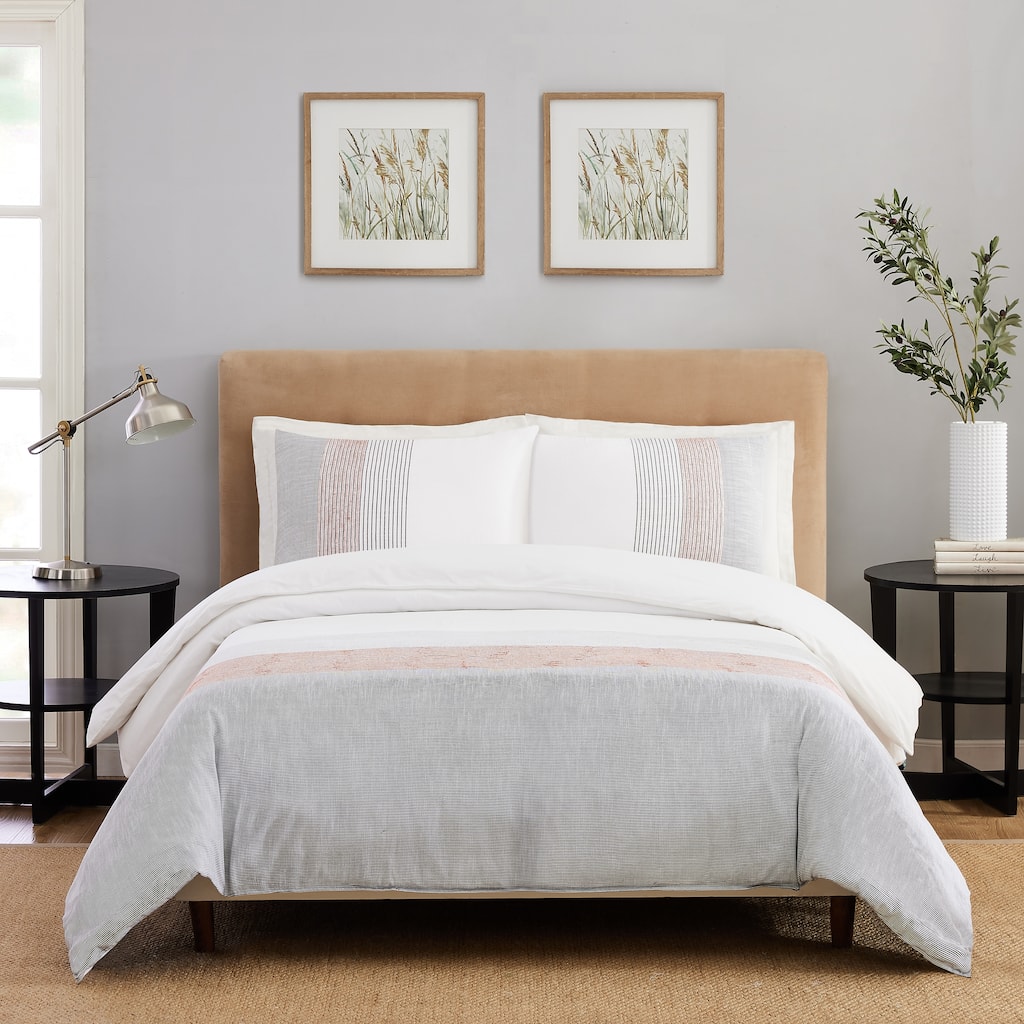 Laurel & Mayfair 3 Piece Holden Duvet Cover and Pillow Sham Set