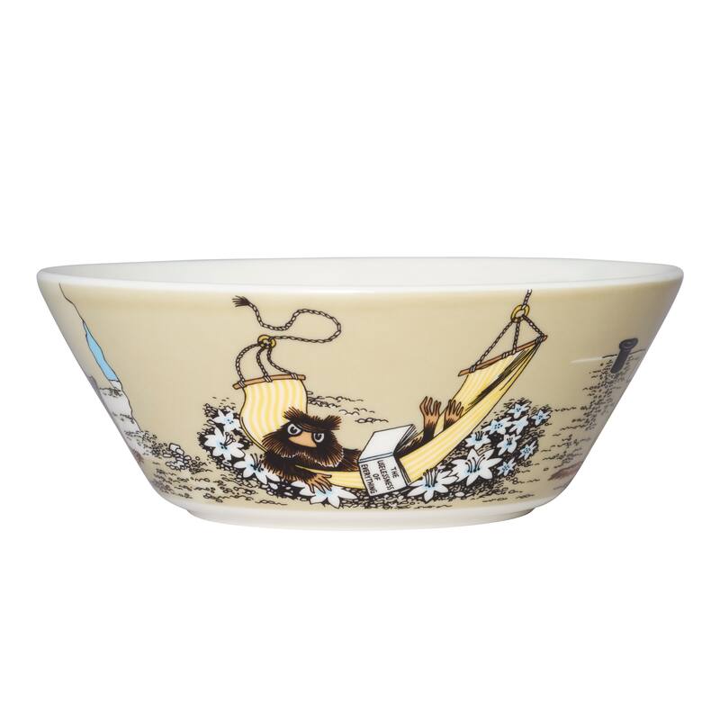 Moomin by Arabia Bowl 5.9in Muskrat Beige - N/A