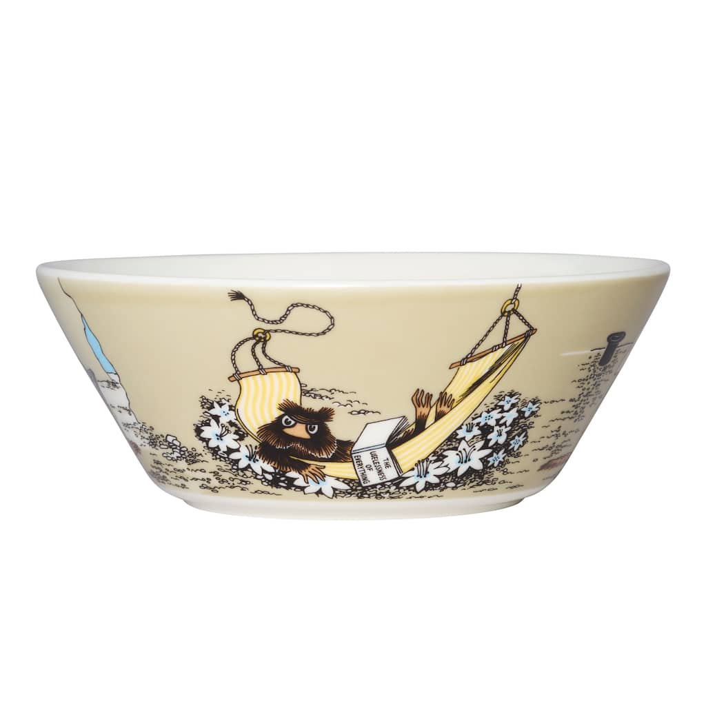 Moomin by Arabia Bowl 5.9in Muskrat Beige - N/A