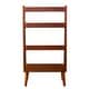 preview thumbnail 23 of 25, SEI Furniture Barrencroft Mid-century Modern Wood Leaning Ladder Bookcase