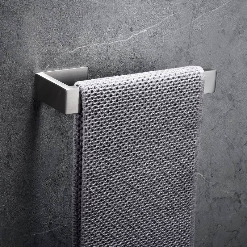 Modern 4-Piece Stainless Steel Bathroom Hardware Set