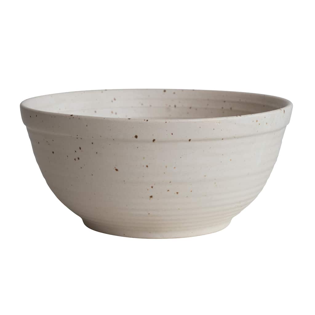 Stoneware Bowl - 11.5"L x 11.5"W x 5.0"H
