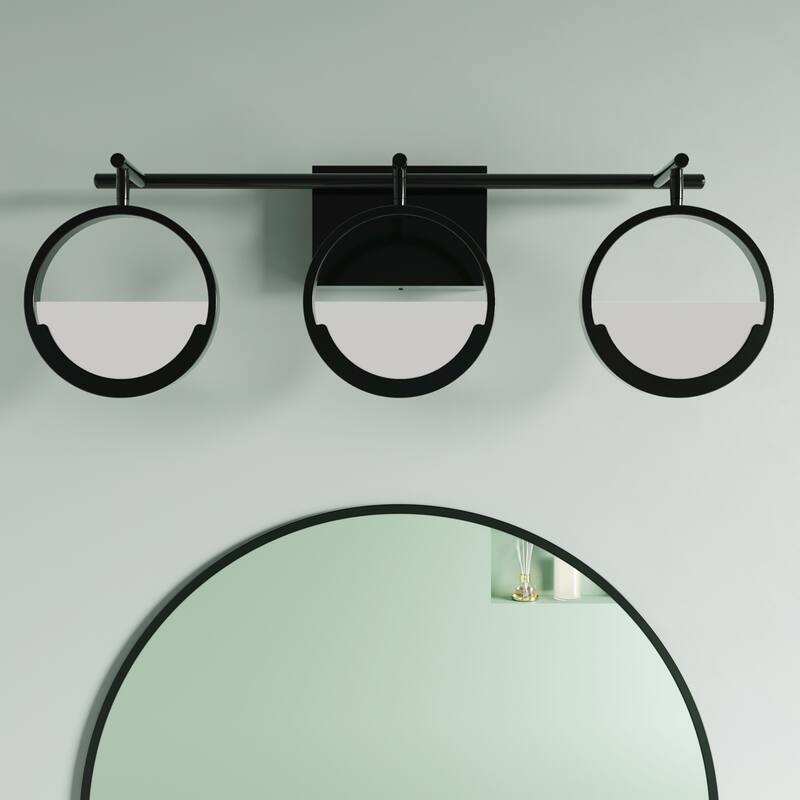 ExBrite Modern Style 3-Light LED Vanity Light, Energy-Efficient