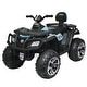 preview thumbnail 59 of 93, Powerful 24V Electric ATV for Big Kids, 2-Seater 4WD 4 Wheeler with LED Lights, Shock Absorbers & Bluetooth Music