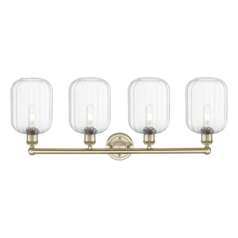 Innovations Lighting Endless Possibilities Edison - Preston - 4 Light 34" Jar Shade Bath Vanity Light