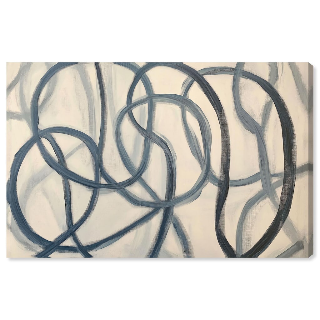 Eternal Loop I Canvas by Art Remedy, Gallery Wrapped