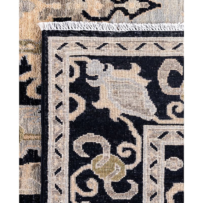 Serapi One-of-a-Kind Hand-Knotted Area Rug - Black - 7' 11" x 9' 10"