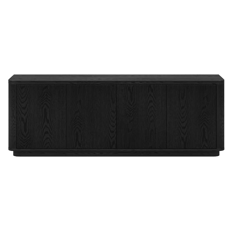 Easton Rectangular Fluted TV Stand for TV's up to 75" - 68" Wide