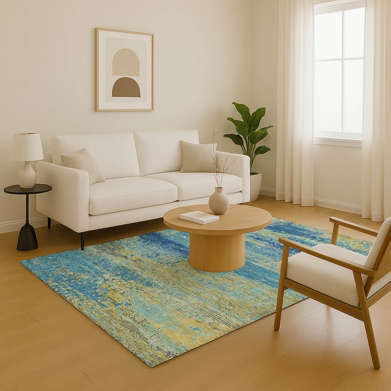 Premium Washable Super Soft Abstract Modern Mayfield Rug