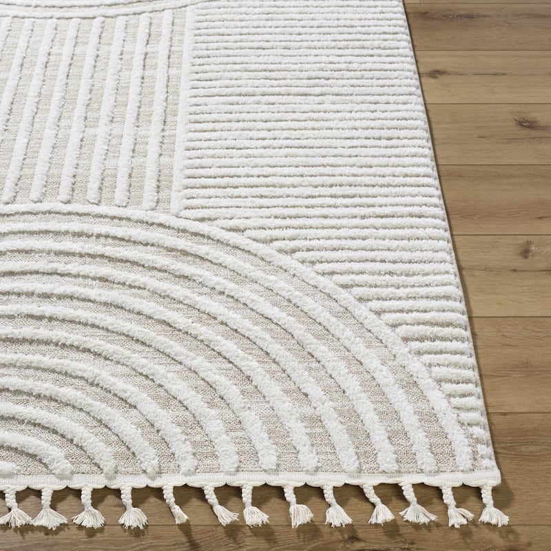 Livabliss Nora Minimalist Tribal Area Rug