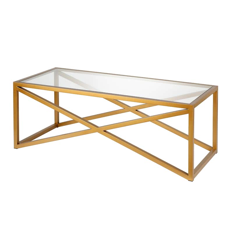 Calix 46" Wide Rectangular Coffee Table - 46" Wide