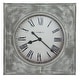 preview thumbnail 2 of 1, Howard Miller Bathazaar Industrial Chic, Transitional, Distressed, and Modern Gallery Wall Clock, Reloj De Pared