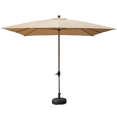 Domi Outdoor Living 9' x 11.5' Tilt Aluminum Patio Umbrella