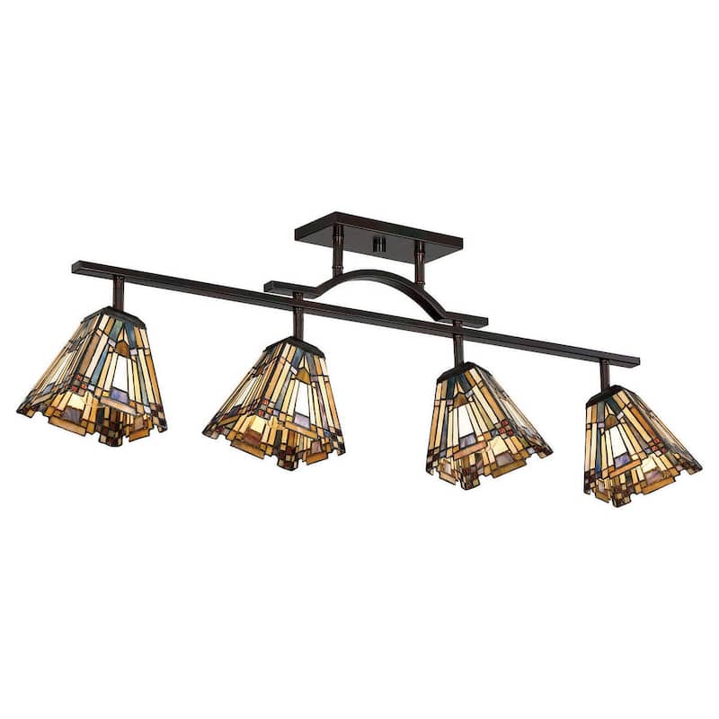 Quoizel Inglenook 4-Light 42" Track Lighting in Valiant Bronze