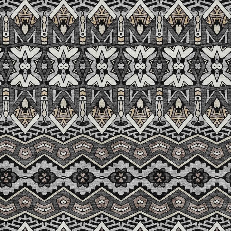 HomeRoots Moroccan Transitional Rectangle Outdoor Rug