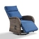 preview thumbnail 12 of 82, Pocassy Reclining Patio Chair with Adjustable Backrest