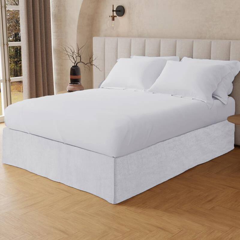 Nestwell Linen Blend 15 Inch Bed Skirt