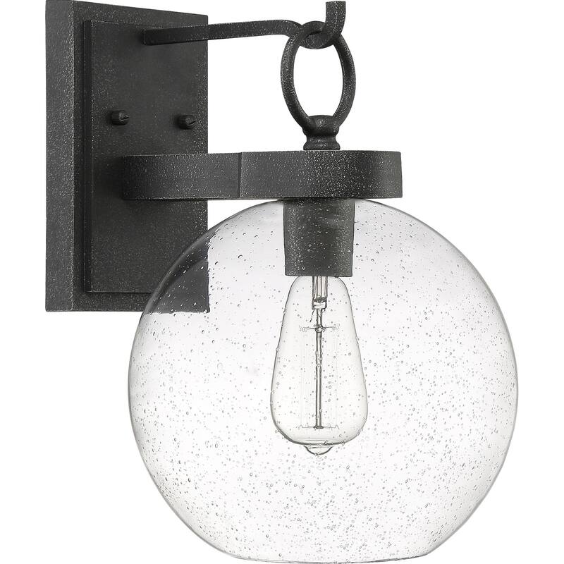 Barre 1-Light Outdoor Lantern in Grey Ash - Grey Ash