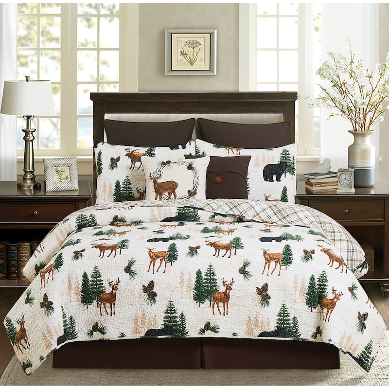 Crestwood Lodge Cotton Quilt Set