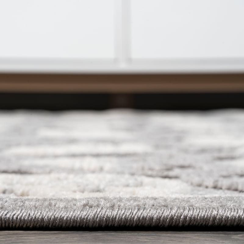 JONATHAN Y Crisantemo Tile Trellis High-Low Indoor/Outdoor Area Rug