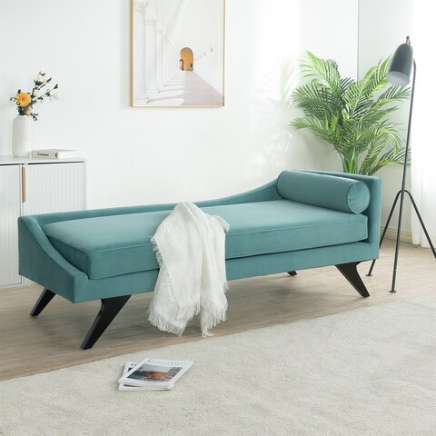Right Square Arm Reclining Chaise Lounge - 67.32 "W* 26.37"D *24.80 "H