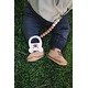 preview thumbnail 4 of 2, Clay Beaded Wooden & Silicone Pacifier Clip