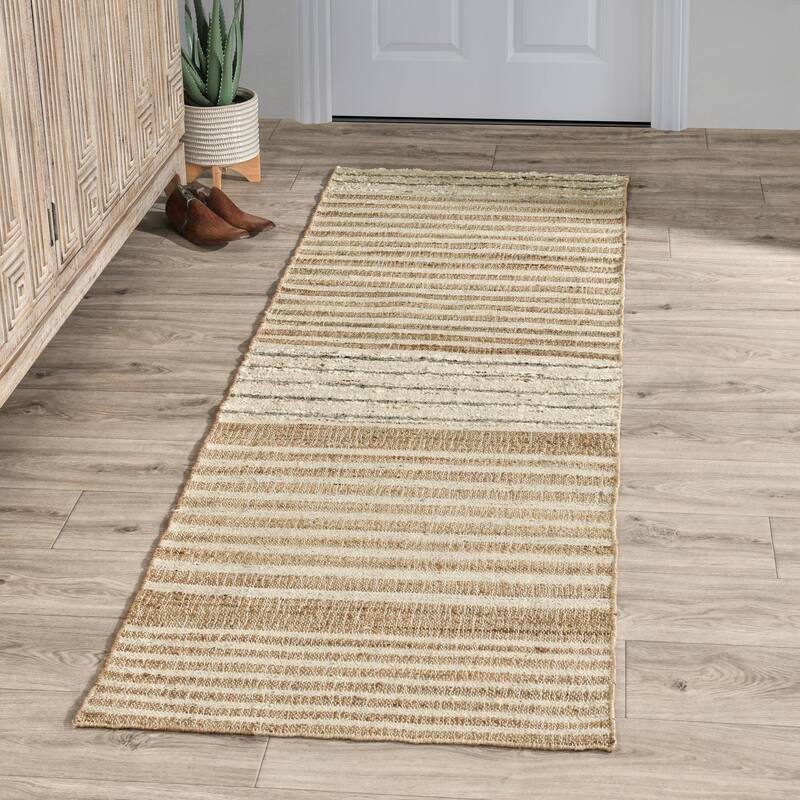 Pego Wool Blend Area Rug by Kosas Home - 2.6x8