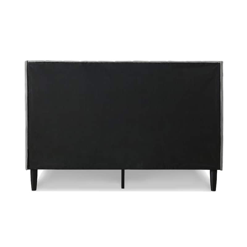Aspen Vertical Tufted Upholstered Platform Bed