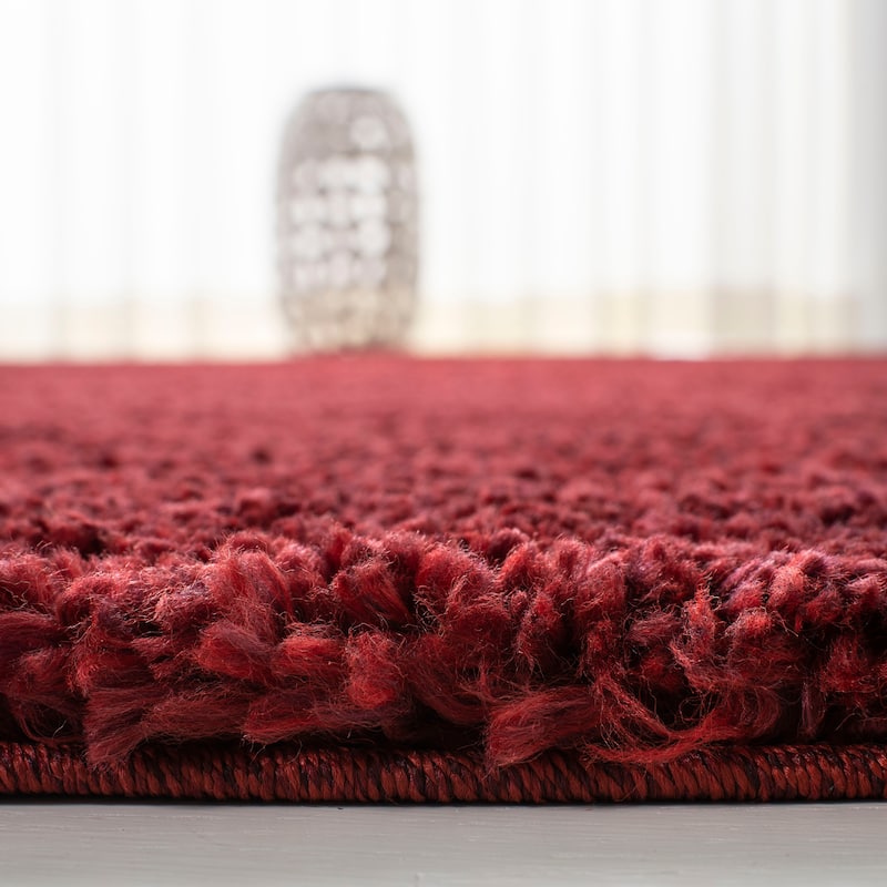 SAFAVIEH August Shag Solid 1.2-inch Thick Area Rug