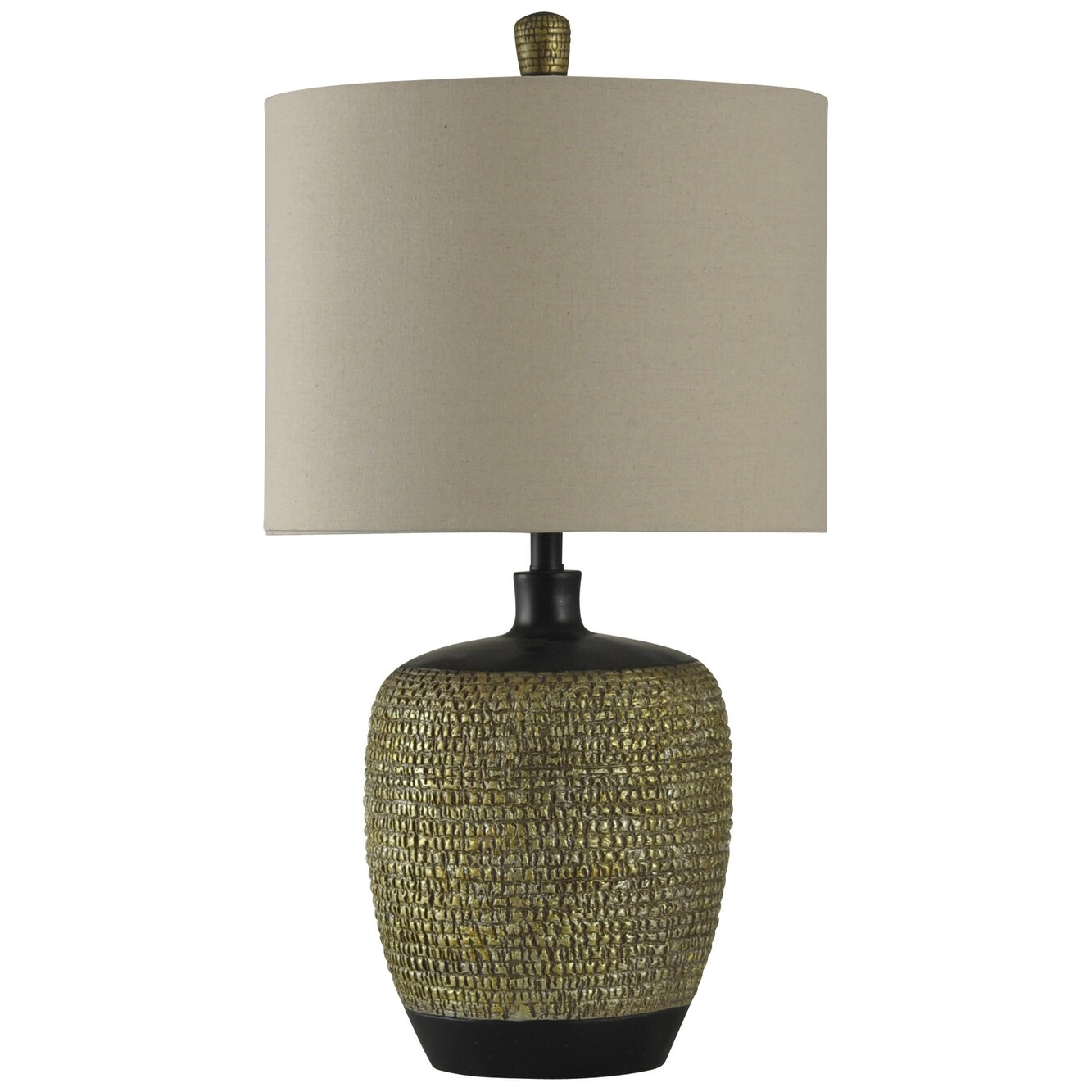 safari african table lamp