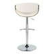 preview thumbnail 72 of 70, Carson Carrington Kanteborg Adjustable Bar Stool with Rounded T Footrest (Set of 2)