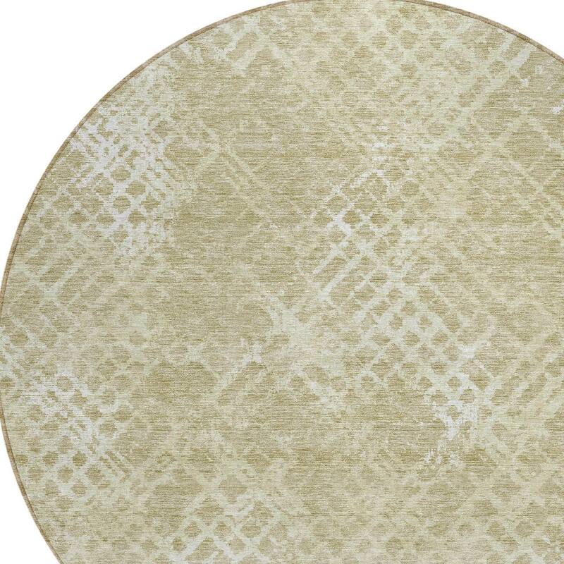 HomeRoots Geometric Transitional Rectangle Outdoor Rug