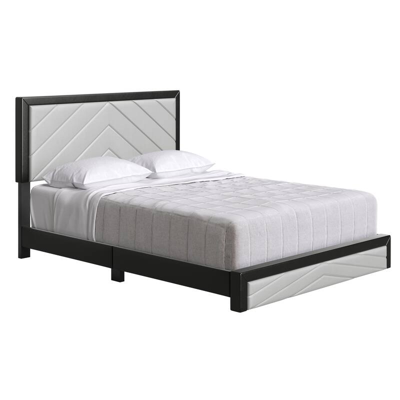 Boyd Sleep Arden Faux Leather Platform Bed Frame