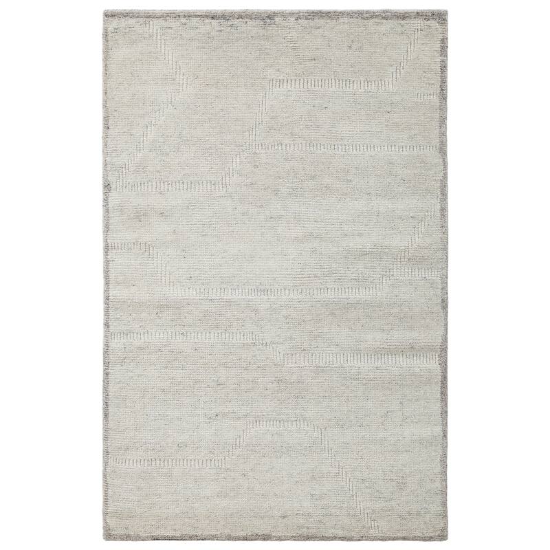Terra by Obeetee Manali Moroccan Area Rug, Ivory